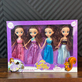 4 in 1 Sofia Princess Dress Up Doll Toy Set for Girls – Fashion & Role Play Doll - Toynix
