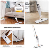 Healthy Spray Mop with Removable Washable Cleaning Microfiber Pad