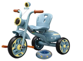 Premium Baby Tricycle with Front LED Light & Storage Compartment | Kids Ride-On Bicycle