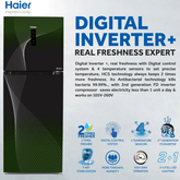 Haier Refrigerator HRF-316 IFGA IFRA IFPA 11 CFT Digital Inverter Fresher & HCS Technology Digital Control Panel Turbo Fan