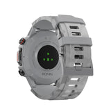Ronin R-012 Rugged Smart Watch +1 Free Camouflage Grey Strap with Every Watch (Silver)
