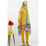 Surmawala Lawn | Printed Fabric 3 Piece Unstitched Collection - (Article 2)