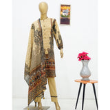 Surmawala Lawn | Printed Fabric 3 Piece Unstitched Collection - (Article 6)