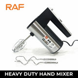 RAF Hand Mixer and Egg Beater R.6690 – 5 Speeds & Portable – 600W