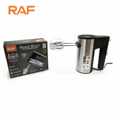 RAF Hand Mixer and Egg Beater R.6690 – 5 Speeds & Portable – 600W