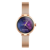 GloriMi GL1 Lady Watch Limited Classic Edition Rose Gold Stainless Steel 1.3 inch 3D-Curved Amoled