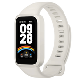 Xiaomi Smart Band 9 Active - Smart Bracelet with AMOLED Display, Activity and Health Tracking, Water Resistant 5 ATM, Long Life Battery Life - Beige White