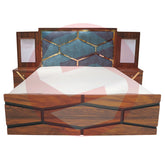 Brown Bridal Bed Set (Available on Easy Installments)