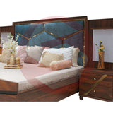 Brown Bridal Bed Set (Available on Easy Installments)