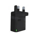 Rofee RG-130 Smart & Fast Dual Port USB-A&C 30W Wall GaN Charger Without Cable 3 Pin