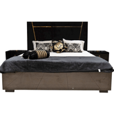 Black Diamond Bed Set (Available on Easy Installments)