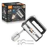 RAF Hand Mixer, 650 Watt, Stainless Steel - R.6695
