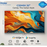 Candy - The Italian Style by Haier 32 - C32H5X - Google TV - Bazel Less