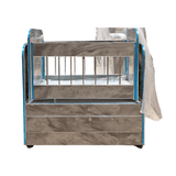Charcoal Baby Cot (Available on Easy Installments)