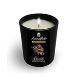 Chocolate Scented Candle in Black Glass – Luxurious & Decadent Aroma