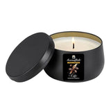 Coffee Scented Candle in Black Tin – Bold & Cozy Aroma