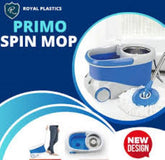 PRIMO WHEELER SPINMOP, Magic 360-Degree with Microfiber Mop Head