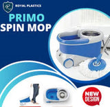 PRIMO WHEELER SPINMOP, Magic 360-Degree with Microfiber Mop Head