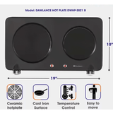 Dawlance Hot Plate DWHP-3021 B (Dual Heating Zones)