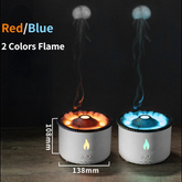 Volcano Humidifier | Flame Air Diffuser Volcano Humidifier For Room | Wireless Humidifier | Aromatherapy Volcano Diffuser