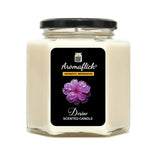 Desire Scented Candle in Hexagonal Jar