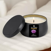 Desire Scented Candle in Black Tin