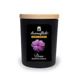 Desire Scented Candle in Black Glass – Bold & Luxurious Scent