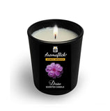 Desire Scented Candle in Black Glass – Bold & Luxurious Scent