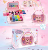Kids Portable Handbag Makeup Set with Chain Strap & Vanity Mirror – Item No. M-711