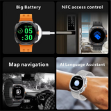 New S7 Ultra Smartwatch Bluetooth HD Call 750MAh Battery Heart Rate Blood Oxygen Health Monitor Multi-Motion Compass Smart Watch