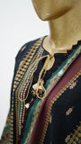 Surmawala Lawn | Printed Fabric 3 Piece Unstitched Collection - (Article 1)