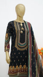 Surmawala Lawn | Printed Fabric 3 Piece Unstitched Collection - (Article 1)