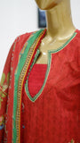 Surmawala Lawn | Printed Fabric 3 Piece Unstitched Collection - (Article 8)