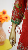 Surmawala Lawn | Printed Fabric 3 Piece Unstitched Collection - (Article 8)