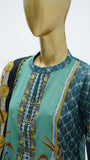 Surmawala Lawn | Printed Fabric 3 Piece Unstitched Collection - (Article 11)