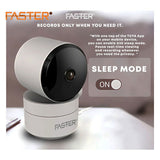 FASTER A30 1080P HD WIFI SMART SECURITY CAMERA WITH 360 VIEWING, MOTION DETECTION & TWO-WAY AUDIO