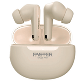 FASTER Cruze Pro - ANC + ENC Earbuds - Beige