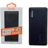 FASTER J11 Classic Power Bank: Reliable 10000mAh Dual Output Charging Solution Powerbank