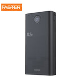 FASTER PD-30 Qualcomm Quick Charge 3.0 Power Bank 30000 mAh 22.5W with LED Display
