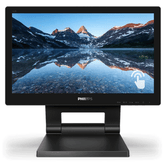 Philips 162B9T 15.6 Inch 10 point Touch LCD Monitor with LED Backlights with Smooth Touch, 1366 X 768 HD, USB 3.1, Display Port, HDMI Port, Smart Stand, Smart Contrast, Easy Read Mode, Low Blue Mode