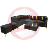 Gappoo L-Shape Sofa Set (Available on Easy Installments)