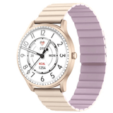 KIESLECT LORA LADY SMART CALLING WATCH GOLD MAGNETIC STRAP