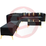 Gappoo L-Shape Sofa Set (Available on Easy Installments)