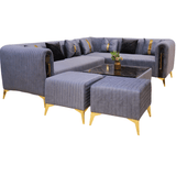 Gappoo L-Shape Sofa Set (Available on Easy Installments)