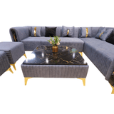 Gappoo L-Shape Sofa Set (Available on Easy Installments)