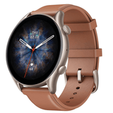 Amazfit GTR 3 Pro Smart Watch 46mm for Android iPhone, 14-Day Battery Life, GPS, Alexa Built-In, Bluetooth Calls, Men's Fitness Tracker with 150+ Sports Modes, Sleep Heart Rate Health Tracking, Brown