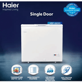 Haier HDF-285 Single Door Chest Freezer 10 Cubic Feet