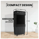 Hanco Rechargeable AC/DC Air Cooler – Model HRC-1000 AC/DC (Small Size Room Cooler)