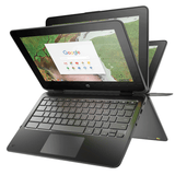 HP | Chromebook X360 11 G1 EE | 32GB Storage | 4GB RAM | Touch Screen | Playstore Supported | 360 Rotation | Dual Core | ChromeBook (Refurbished With Original Charger Included _ Without Box)