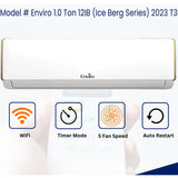 Enviro 1.0 Ton 12IB (Ice Berg Series) T3-WIFI-Generator Mode 75% Savings Series